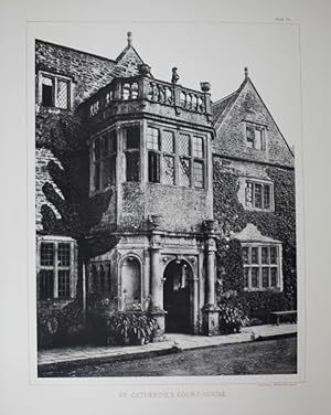 An Original Photographic Illustration of St. Catherine's Court House in Somersetshire. Published ...