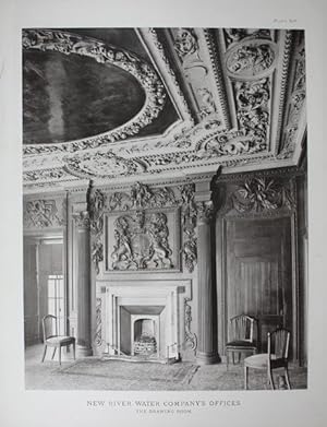 An Original Photographic Illustration of New River Offices Company's Offices in London. Published...