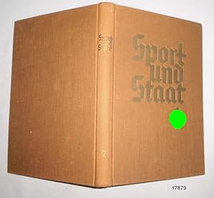 Seller image for Sport und Staat, Zweiter (2.) Band for sale by Versandhandel fr Sammler