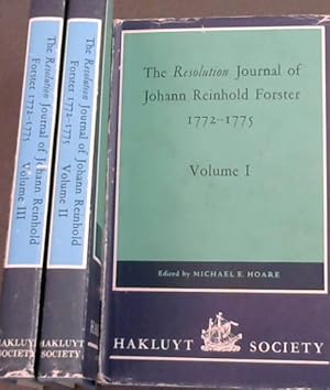 Seller image for The Resolution Journal of Johann Reinhold Forster 1772-1775 (Volumes 1-3) for sale by Chapter 1