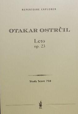Immagine del venditore per Leto, Op.23, Symphonic Poem, Study Score venduto da Austin Sherlaw-Johnson, Secondhand Music