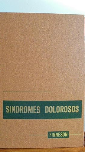 Seller image for SNDROMES DOLOROSOS for sale by LIBRERA ROBESPIERRE