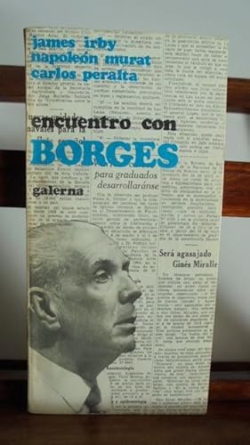 Bild des Verkufers fr ENCUENTRO CON BORGES zum Verkauf von LIBRERA ROBESPIERRE