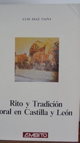 Seller image for RITO Y TRADICIN ORAL EN CASTILLA Y LEN for sale by LIBRERA ROBESPIERRE