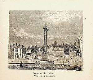 PARIS, Colonne de Juillet (Place de la Bastille)