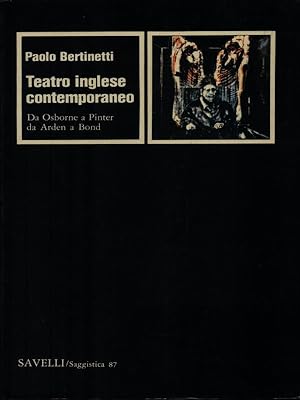Seller image for Teatro Inglese contemporaneo for sale by Librodifaccia