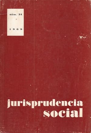 Seller image for JURISPRUDENCIA SOCIAL N 34 for sale by Librera Vobiscum