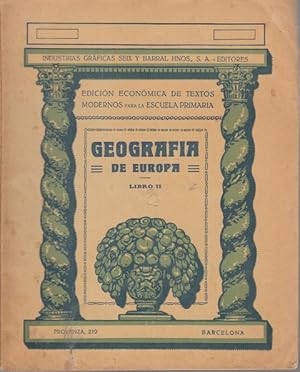 Imagen del vendedor de GEOGRAFA DE EUROPA. LIBRO II a la venta por Librera Vobiscum