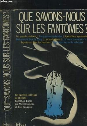 Bild des Verkufers fr Les transparents : que savons-nous sur les fantmes ? zum Verkauf von Le-Livre