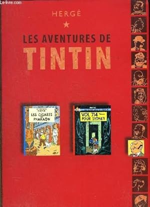 Image du vendeur pour Les aventures de Tintin : Les cigares du Pharaon + Vol 714 pour Sydney mis en vente par Le-Livre