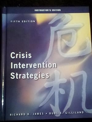 Bild des Verkufers fr Crisis Intrvention Strategies Instructor's 5th Edition zum Verkauf von Text4less