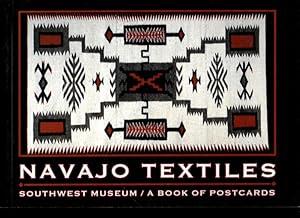 Navajo textiles. Southwest Museum - A Book of postcards.