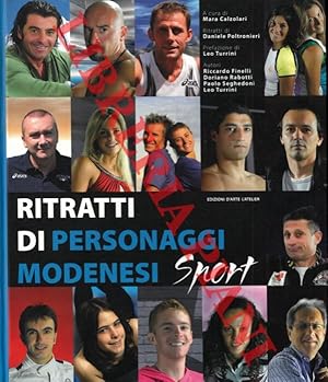 Bild des Verkufers fr Ritratti di personaggi modenesi. Sport. zum Verkauf von Libreria Piani