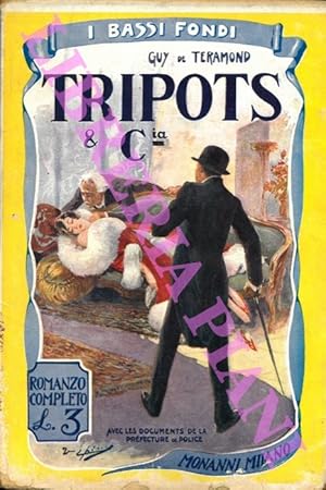Imagen del vendedor de Tripots & compagnia. Romanzo delle bische. a la venta por Libreria Piani
