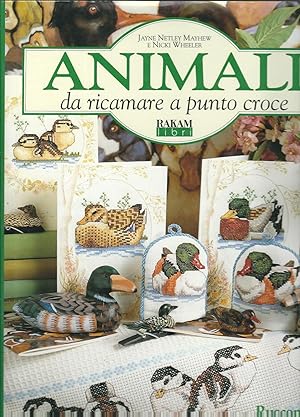 Immagine del venditore per ANIMALI DA RICAMARE A PUNTO CROCE BIBLIOTECA DI RICAMO N. 9 - venduto da Libreria Rita Vittadello