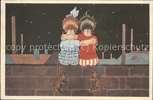 Immagine del venditore per Postkarte Carte Postale Kinder Nursery Nacht Liebe venduto da Versandhandel Boeger
