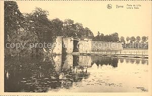 Bild des Verkufers fr Postkarte Carte Postale Ypres Ypern West Vlaanderen Porte de Lille zum Verkauf von Versandhandel Boeger