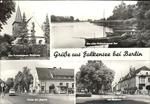 Bild des Verkäufers für Postkarte Carte Postale Berlin Falkensee Strasse der Jugend Rathaus Falkenhagener See x zum Verkauf von Versandhandel Boeger