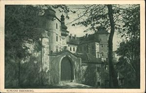 Postkarte Carte Postale Gera Schloss Eisenberg *