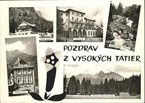 Postkarte Carte Postale Bratislava Vysokych tatier