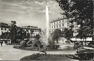 Immagine del venditore per Postkarte Carte Postale Lugano Fontana Piazza Manzoni venduto da Versandhandel Boeger