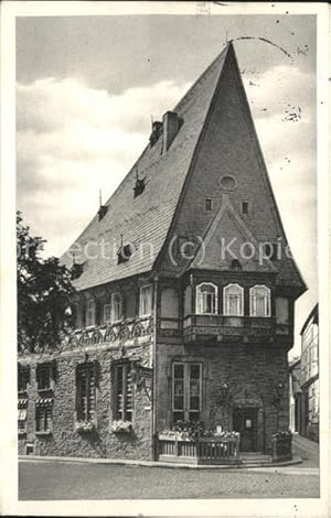 Bild des Verkufers fr Postkarte Carte Postale Goslar Kleines haus zum Verkauf von Versandhandel Boeger