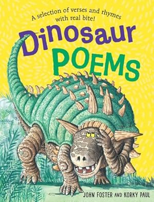 Image du vendeur pour Dinosaur Poems mis en vente par GreatBookPrices