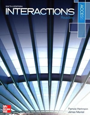 Seller image for Interactions Access Reading for sale by GreatBookPrices
