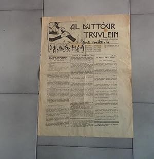 AL DUTTOUR TRUVLEIN, giornale umoristico, numero 12 del 06 dicembre 1902 ANNO PRIMO, Bologna, Tip...