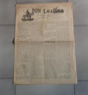 DON CHISCIOTTE, periodico politico letterario, numero 130 del 11 dicembre 1881 - ANNO PRIMO - , B...