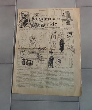 BOLOGNA SE NE RIDE, rivista settimanale umoristica, numero 9 del 04 agosto 1894 - anno secondo - ...