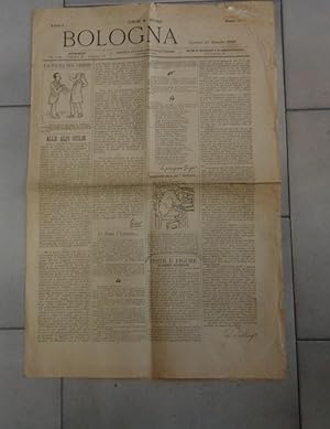 BOLOGNA, giornale politico artistico quotidiano - numero 66 anno PRIMO del 15 dicembre 1880, BOLO...