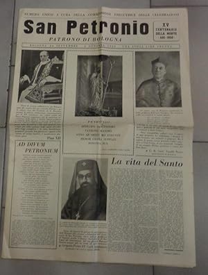 SAN PETRONIO, PATRONO DI BOLOGNA - 24 SETTEMBRE 1950- (Numero unico a cura della commissione esec...