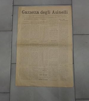 GAZZETTA DEGLI ASINELLI - NUMERO 2 DEL 25 GENNAIO 1902 - ANNO PRIMO, Bologna, Coop. tip. Azzoguid...