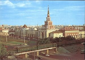 Image du vendeur pour Postkarte Carte Postale Moscow Moskva Komsomol Square Kazan Railway Station mis en vente par Versandhandel Boeger