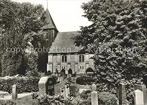 Postkarte Carte Postale Prerow Seemannskirche 18. Jhdt. Friedhof