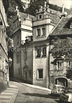 Bild des Verkufers fr Postkarte Carte Postale Praha Prahy Prague Haus Nr 165/III Snemovni Gasse zum Verkauf von Versandhandel Boeger