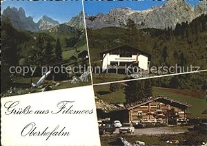 Bild des Verkufers fr Postkarte Carte Postale Filzmoos Oberhofalm Mattighofner Htte Bischofsmtze Dachsteingebirge zum Verkauf von Versandhandel Boeger