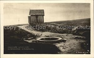 Postkarte Carte Postale Krkonose Riesengebirge Berghütte