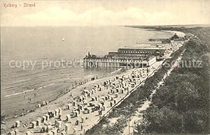 Postkarte Carte Postale Kolberg Ostseebad Kolobrzeg Strand