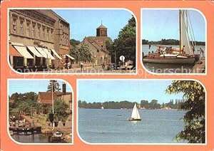 Bild des Verkufers fr Postkarte Carte Postale Storkow Mark Altstadt Storkower See Schleuse Segeln zum Verkauf von Versandhandel Boeger