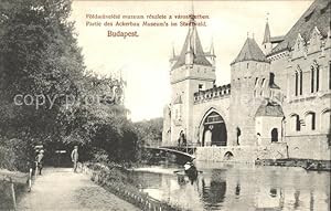 Bild des Verkufers fr Postkarte Carte Postale Budapest Ackerbau Museum im Stadtwald zum Verkauf von Versandhandel Boeger