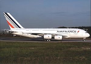 Seller image for Postkarte Carte Postale Flugzeuge Zivil Air France Airbus A380-861 F-WWSB Cn033 for sale by Versandhandel Boeger