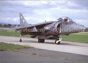 Image du vendeur pour Postkarte Carte Postale Flugzeuge Militaria British Aerospace Harrier GR.Mk.3 mis en vente par Versandhandel Boeger