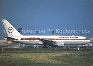 Immagine del venditore per Postkarte Carte Postale Flugzeuge Zivil Cameroon Airlines B-767-231 ER TJ-CAD c/n 22564 venduto da Versandhandel Boeger