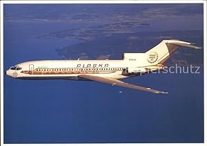 Bild des Verkufers fr Postkarte Carte Postale Flugzeuge Zivil Alaska Airlines Golden Nugget Jets Boeing 727-90C N797AS zum Verkauf von Versandhandel Boeger