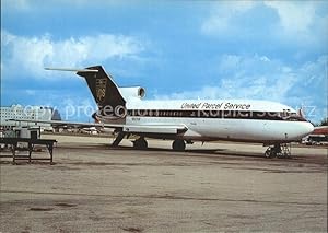 Imagen del vendedor de Postkarte Carte Postale Flugzeuge Zivil United Parcel Service Boeing 727-31C a la venta por Versandhandel Boeger