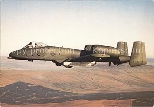 Postkarte Carte Postale Flugzeuge Militaria Fairchild A.10 Thunderbolt United States Air Force