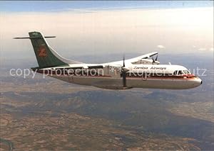 Bild des Verkufers fr Postkarte Carte Postale Flugzeuge Zivil Zambia Airways ATR-42-300 zum Verkauf von Versandhandel Boeger