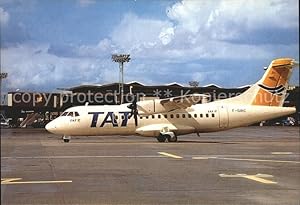 Seller image for Postkarte Carte Postale Flugzeuge Zivil T.A.T. ATR-42 F-GIRC for sale by Versandhandel Boeger